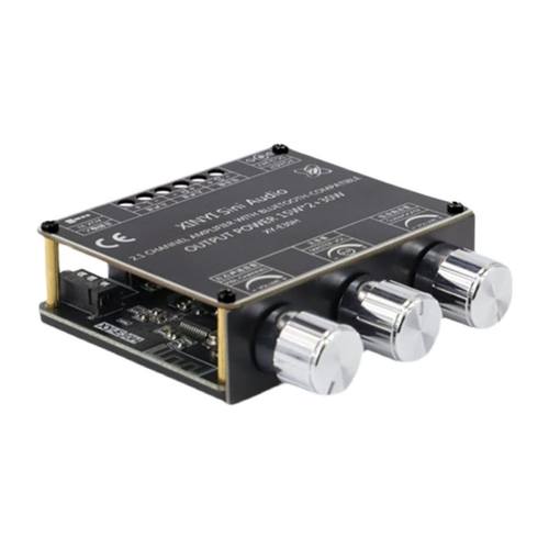 2.1声道蓝牙音频功放板模块XY-E30H2路*15W+30W.重低音炮喇