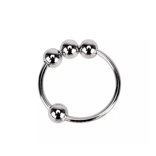 Products for adults 4 Bead 6 Styles Metal lock Ring cock rin