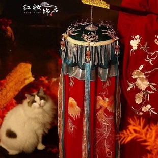 绛纱灯不是降纱灯 传统复原汉服配饰宋制明制宫灯仿古画手提灯笼