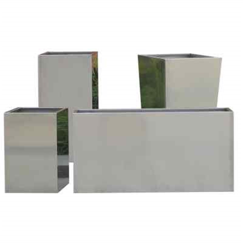 户外不锈钢花箱花盆花池花钵花坛长方形种植花槽庭院花架落地定制