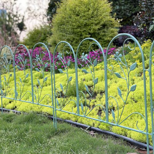 菜园花园围墙隔断护栏围栏栅栏庭院花架爬藤架植物攀爬支架铁艺