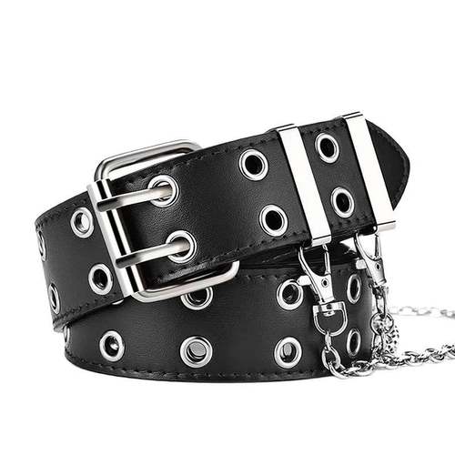 Fashion Alloy women Belts Chain luxury for Genuine Leather N