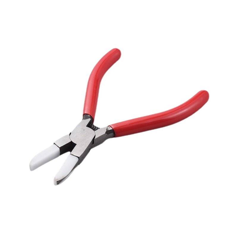 Carbon Steel Nylon Jaw Pliers Flat Nose Pliers with Snipe