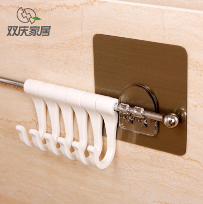 极速Shuangqing kitchen hook punch-free suction Wall-type adh