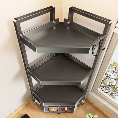 加大加宽带盒调料置物架厨房转角