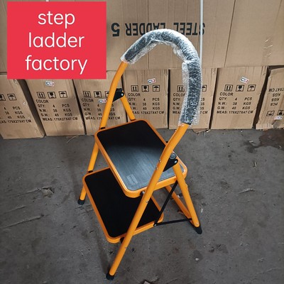 stepladder 家用铁梯子二步梯工厂直销室内用厨房用两步梯椅两用
