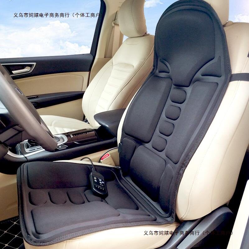 2026按摩器车载多功能全身腰部坐垫汽车靠垫垫颈部家用背部加热颈