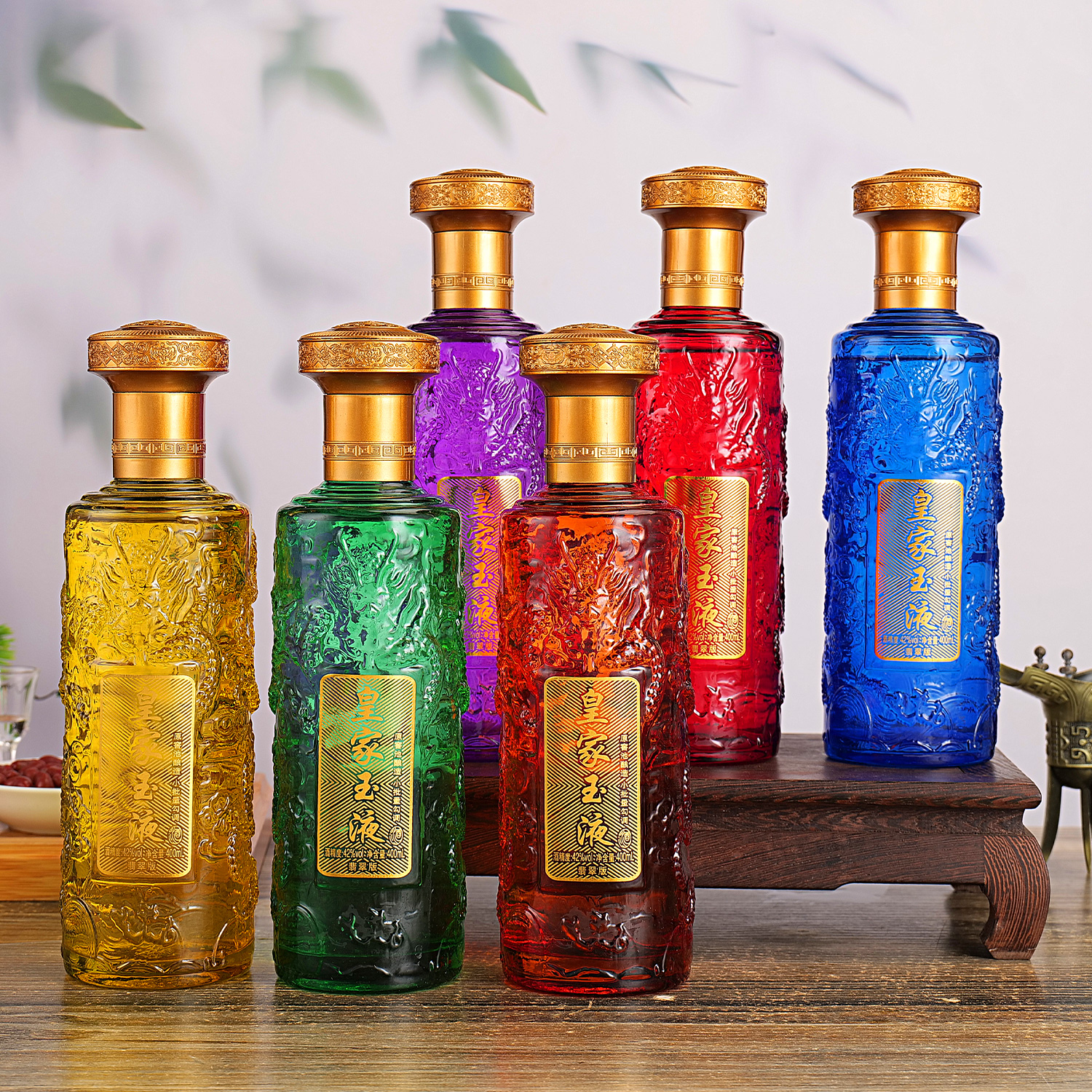 【双11】皇家御液42度400ml*1瓶浓香型白酒国标一级酒品鉴酒FY