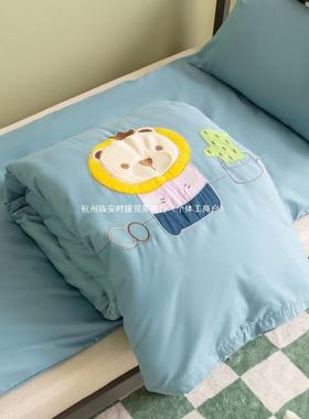 幼儿子园被三件套被套纯棉儿被宝童六62046七件套午睡褥宝入园含