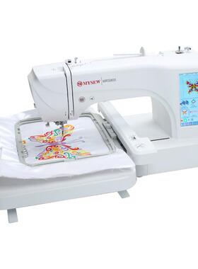 美尔动绣RS00M家用HGW电绣花机全自动8小型绣花机