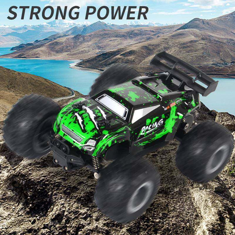 rcars遥控越野车36116驱怪兽卡车赛车1：18皮c卡两tik车tok