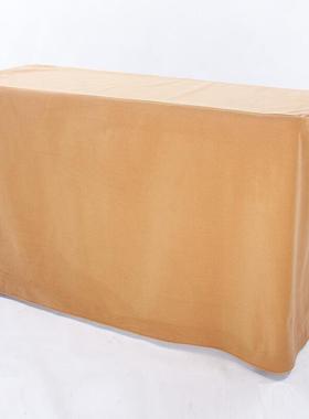 酒店馆议室桌双布台宾裙长方形层加厚复合台尼墨绿色台布FSA会直