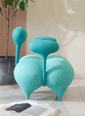 个简约代魔法气球椅创意意扶手50095单人现沙发椅异形设计师性创