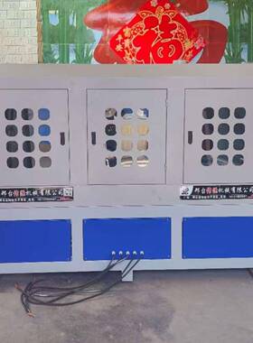 多工位自动圆管25087抛机厂家带托架长管钢光抛机不锈光钢除锈打