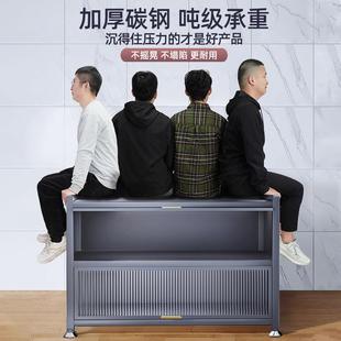 厨房置物架微波炉碗餐边储物柜工作台灶台多功能橱柜多层收纳柜子