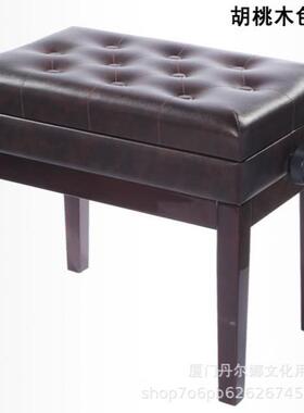 厂家优选生人升降带书箱钢琴凳单琴凳70106实木凳梳妆产凳实木
