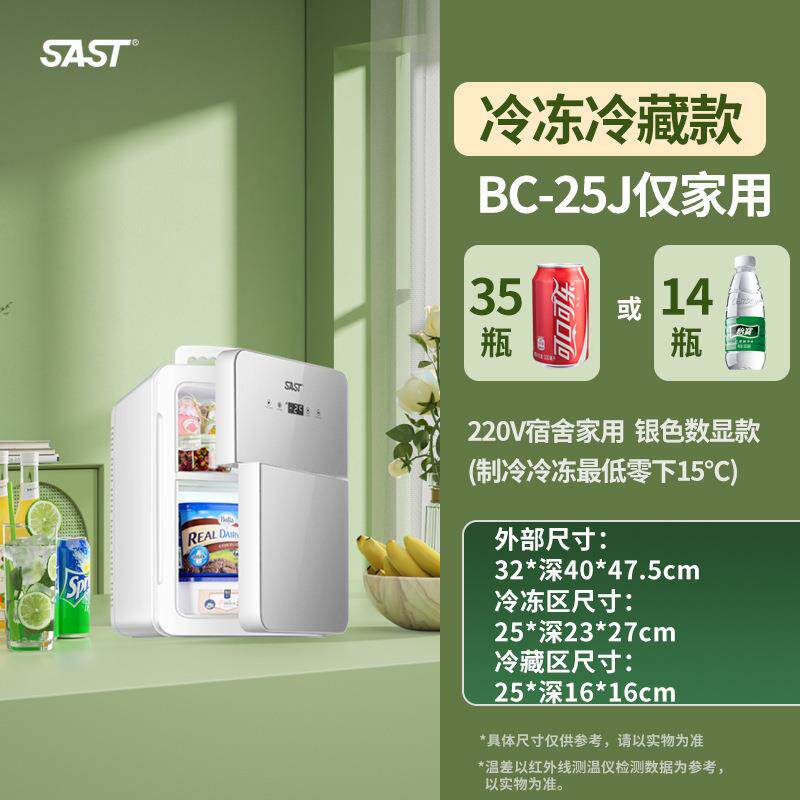迷你冰箱20152冷冻公冷藏车载家用小舍母乳办室小宿型冰柜