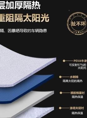 202防5款吉利远景罩X3专用车衣汽车SUV雨防晒盖布隔新89490热遮阳