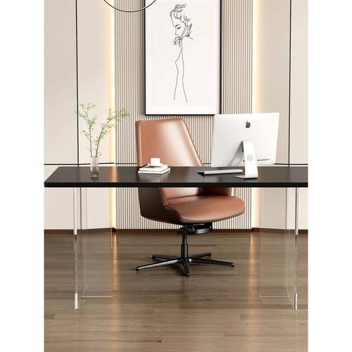 亚克电力悬浮桌化子书桌脑桌办公室桌卧长条桌学76209习桌妆桌茶