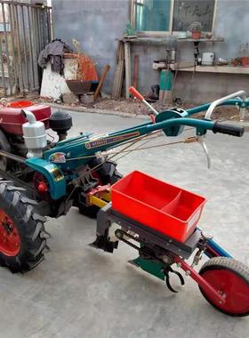 免拉摇启动手机扶拖机柴油手扶拖拉带苞米播种播210501机种施肥一