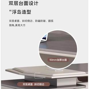 老板办公桌简约现代轻奢老板桌总裁办公桌椅组合经理主管桌大班台