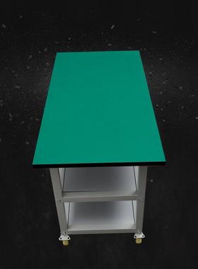 车动间防静电钳操作台可移防静工作台三层PCQ手推车带电轮子工工