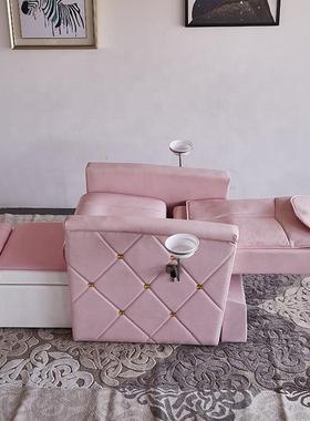 电椅能动甲沐足沙发多功单人按摩可平美躺足浴美AWB睫纹绣纹眉椅