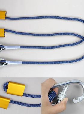 电铁塔装防爬坠器高空作39509业防坠安全绳脚钉力攀绳防坠落置铁