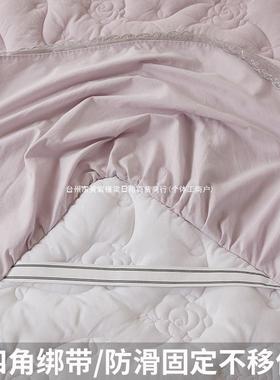 A全带床裙单件加厚夹棉公主风纯水洗棉防滑床罩裙棉边四类95599季