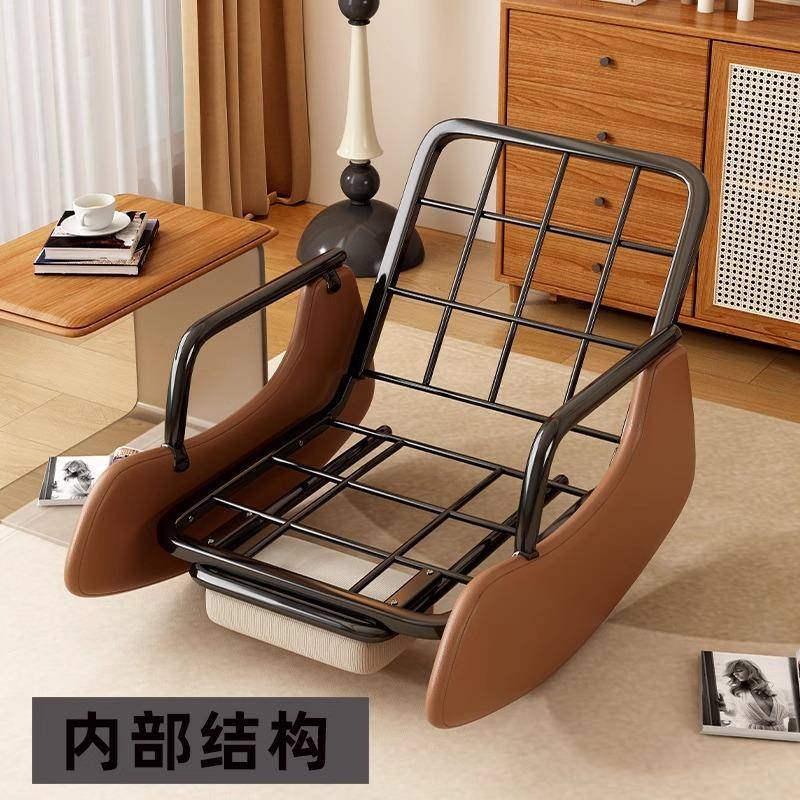 2I人UTI沙发可可睡家用躺摇懒摇发椅成人休闲躺椅子客厅阳台单人