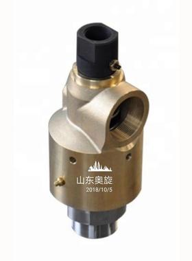 D型蒸旋转°接头可通汽2，60以下35361导热油防水旋转接头