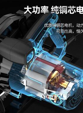 木锯电动圆锯1锯0寸家工用多功能手提锯电机台74140式切割倒装电