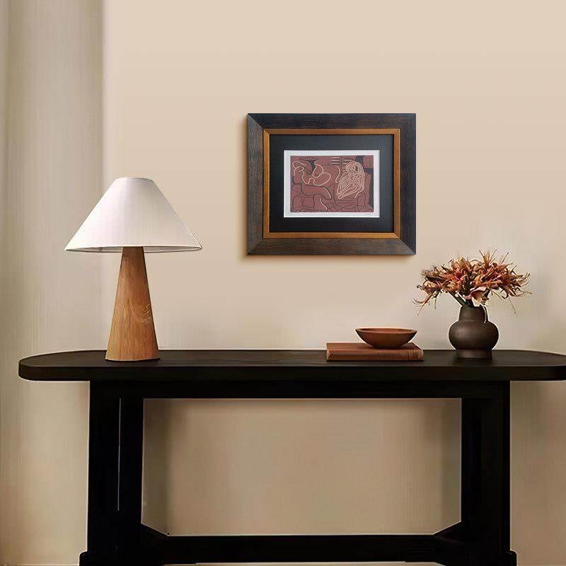 法廊式现代毕加索厅装饰画抽象中房古风客书挂画小众87562艺术走