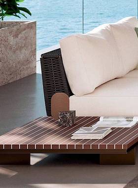 户外沙发别墅室外露台庭编休45677闲沙发藤高端家具院防水铝防晒