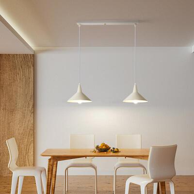 原木奶风三头餐JNS厅吊灯吧日式茶室桌餐灯台灯极简卧室床油头小