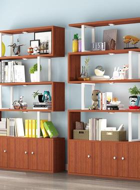 现货钢置物架多层书断架隔储物木柜展示收纳柜灯办公室87336屏风