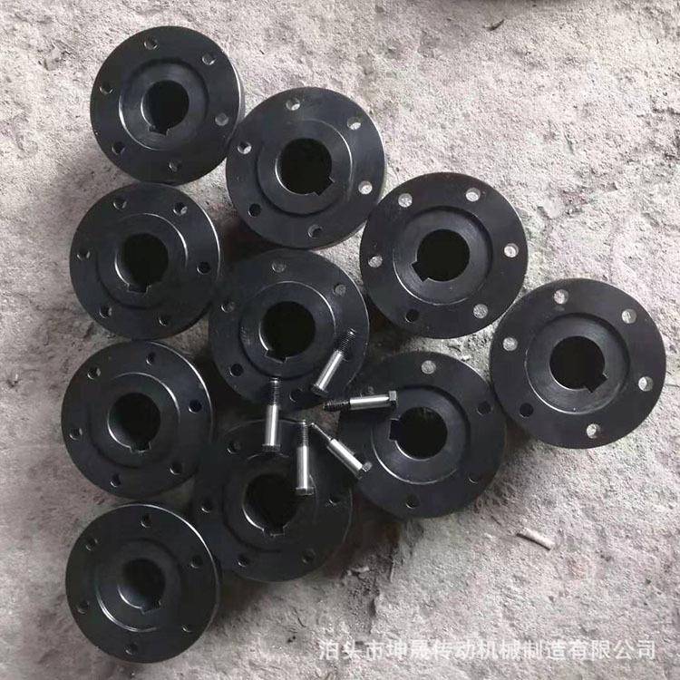 法兰盘钢型联轴联型HRV器刚性轴器多款型号定制YL凸缘联轴器