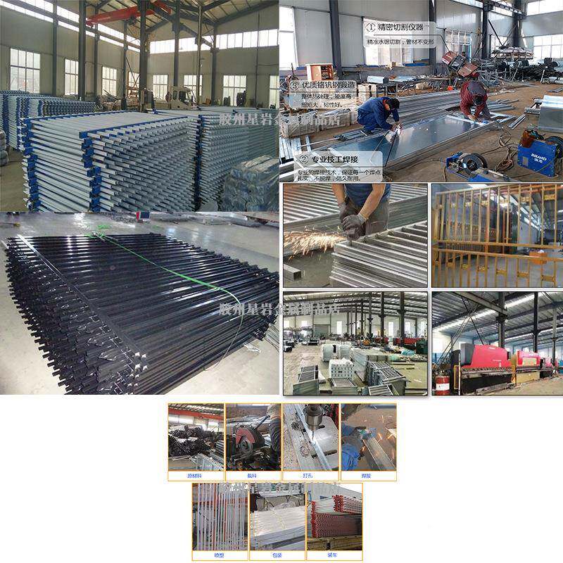 林威新别墅锌钢护栏户外阳台庭院铝艺护栏中式园花园草坪防护海栏