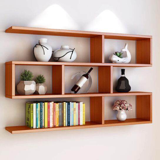 墙壁置墙物架卧室壁32949挂柜隔吊柜壁面创意格子客厅书架墙上置物板架,影音电器,DIY配件,淘宝优惠券,粉丝福利购,淘宝优惠卷