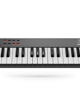 MIDIPLUS便携式32键迷你小打击垫电音控制器TINY配重力度编曲MIDI