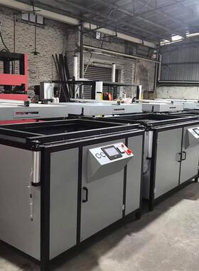 吸向汽车内皮革包覆饰机39668小桌板方盘塑机真空机吸塑成型机热