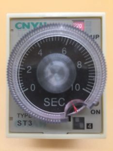 热卖 CNYH耀华电器集团引进时间继电器ST3X系列质量保证3年 包邮