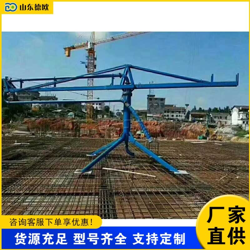 建筑工程混凝土输送设备 水泥砂浆圆筒式布料机 小型塔式布料设备