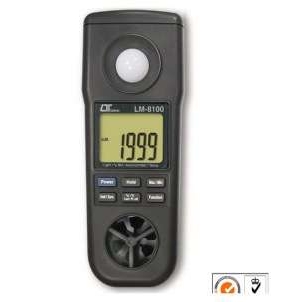 面议中国台湾路昌LM-8100湿度/温度/风速/光度仪LM8100四合一