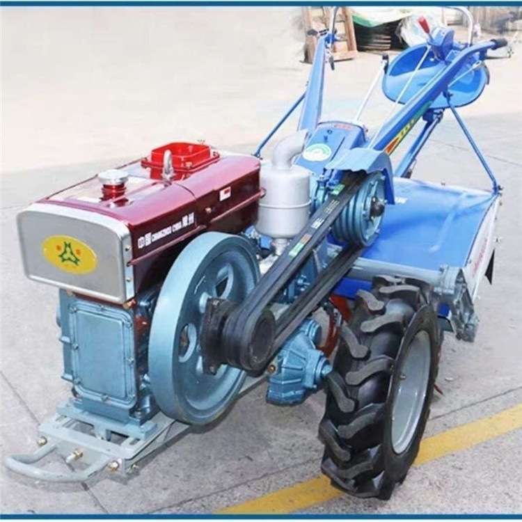 兴星源151底盘手扶拖拉机水旱两用型大马力耕地耙地 配套多种农具