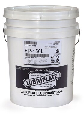 威氏LUBRIPLATE FP-150L输送机链条 钢丝绳食品级防水粘附油18.9L
