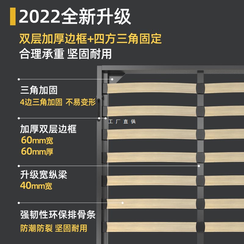 隐形床壁床墨菲床柜一体五金配件