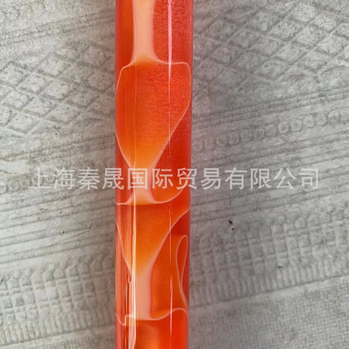 亚克力花纹浇铸棒 大量生产批发各种款式直径 艺术饰品棒材