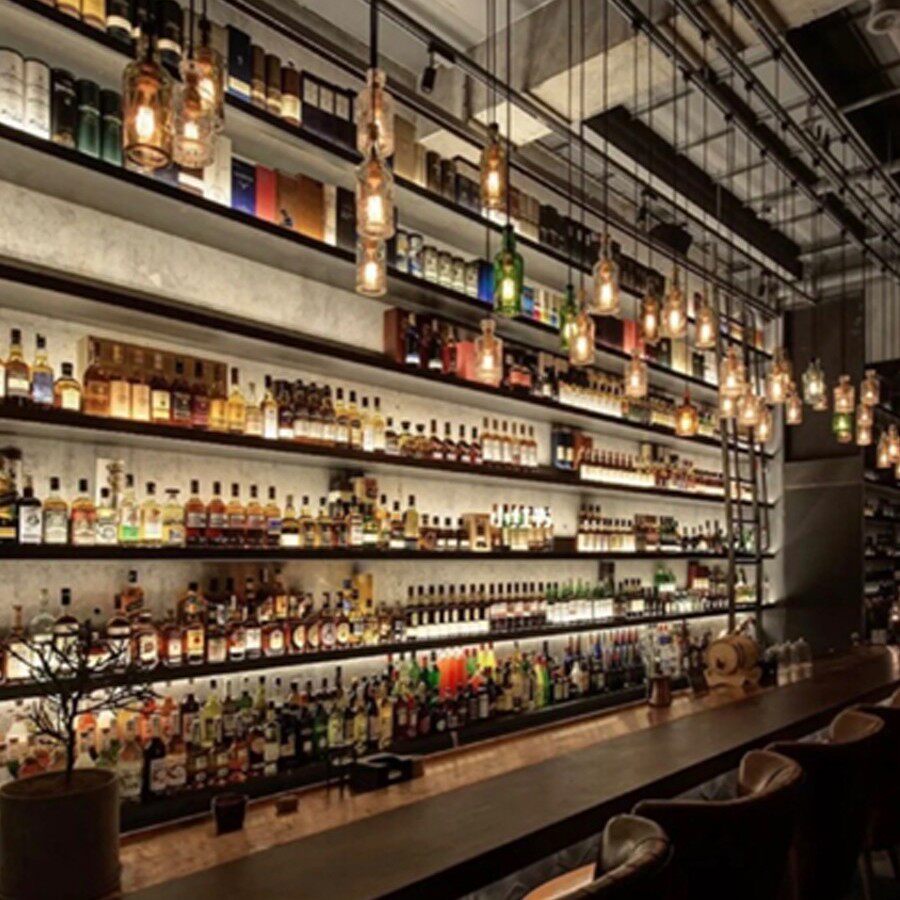 轻奢铁艺壁挂红酒杯架餐厅客厅