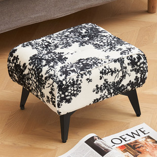 2026高级换鞋凳家用矮凳客厅茶几脚轻奢门口小凳子踏脚凳沙发凳感